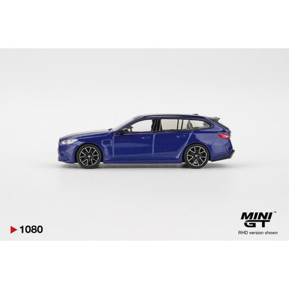 1/64  BMW M5 TOURING (G99) MARINA BAY BLUE METALLIC  - MGT01080