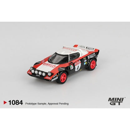 1/64 LANCIA STRATOS HF NO.4 1978 RALLY SANREMO WINNER (LHD) - MGT01084