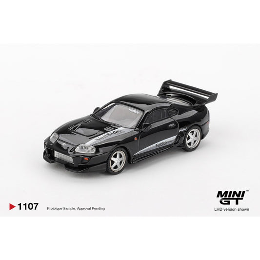 1/64  TOYOTA SUPRA VEILSIDE COMBAT V-II BLACK  - MiniGT - MGT011107