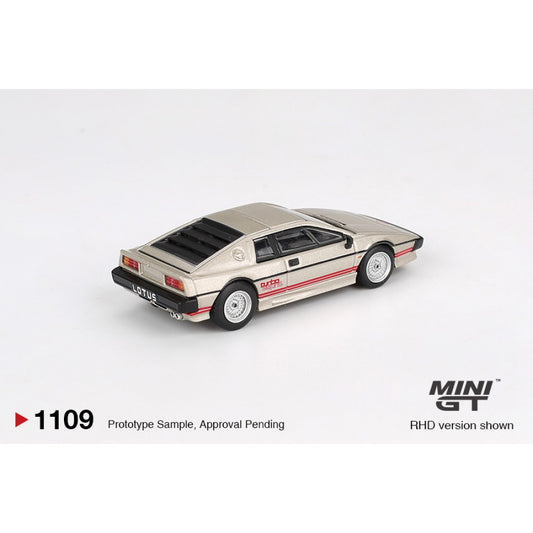 1/64  LOTUS ESPRIT TURBO METALLIC SILVER - Mini GT - MGT01109
