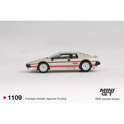 1/64  LOTUS ESPRIT TURBO METALLIC SILVER - Mini GT - MGT01109