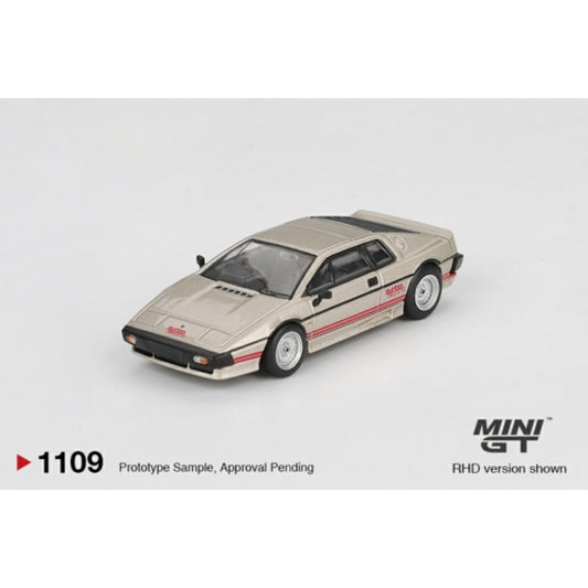 1/64  LOTUS ESPRIT TURBO METALLIC SILVER - Mini GT - MGT01109