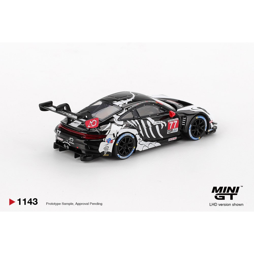 1/64 Porsche 911 GT3 R #77 AO Racing  2025 IMSA  Petit Le Mans  - MGT01143