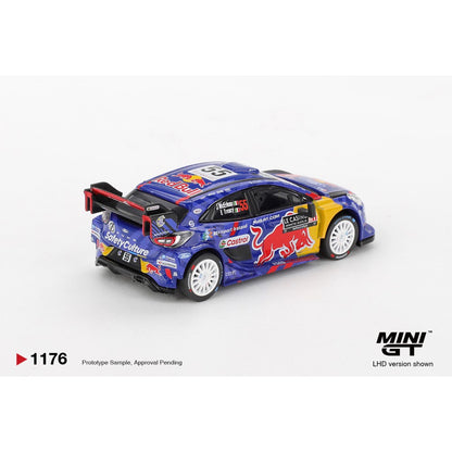 1/64 FORD PUMA RALLY1 NO.55 M.SPORT FORD WRT 2025 RALLY MONTE-CARLO - MiniGT - MGT01176