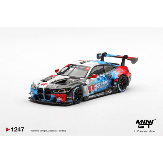 1/64  BMW M4 GT3 EVO NO.1 PAUL MILLER RACING 2025 IMSA DAYTONA 24 HRS - Mini GT - MGT01247