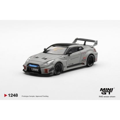 1/64  NISSAN LB-SILHOUETTE WORKS GT 35GT-RR VER.1 MATT GREY - Mini GT - MGT01248