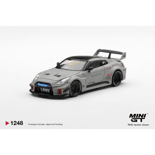 1/64  NISSAN LB-SILHOUETTE WORKS GT 35GT-RR VER.1 MATT GREY - Mini GT - MGT01248