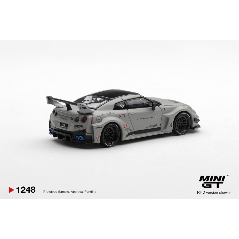 1/64  NISSAN LB-SILHOUETTE WORKS GT 35GT-RR VER.1 MATT GREY - Mini GT - MGT01248