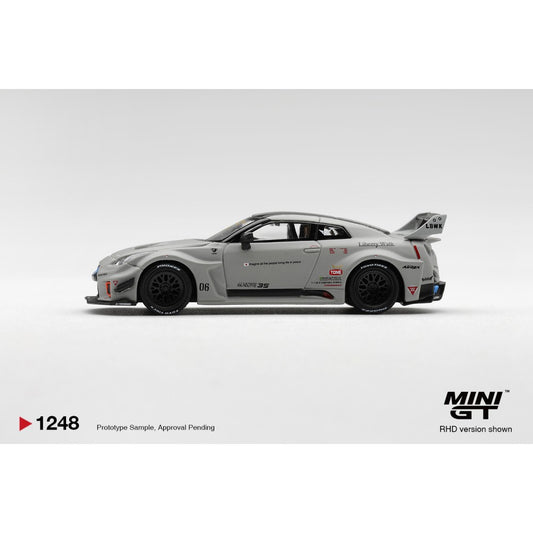 1/64  NISSAN LB-SILHOUETTE WORKS GT 35GT-RR VER.1 MATT GREY - Mini GT - MGT01248