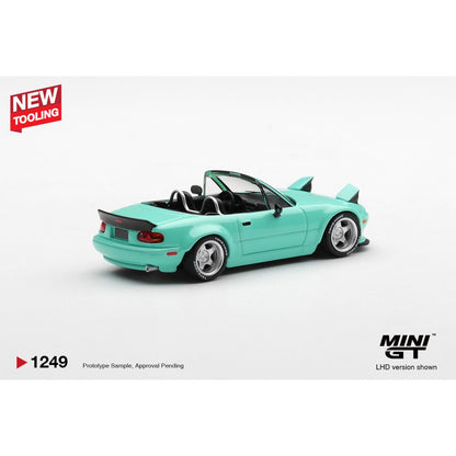1/64  MAZDA MX-5 (NA) PANDEM MINT GREEN - Mini GT - MGT01249