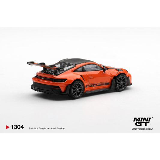 1/64 PORSCHE 911 (992) GT3 RS WEISSACH PACKAGE GULF ORANGE - Mini GT - MGT01304