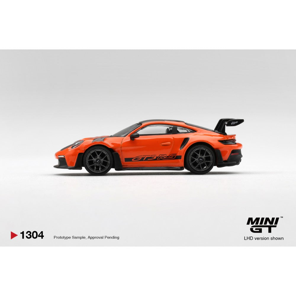 1/64 PORSCHE 911 (992) GT3 RS WEISSACH PACKAGE GULF ORANGE - Mini GT - MGT01304