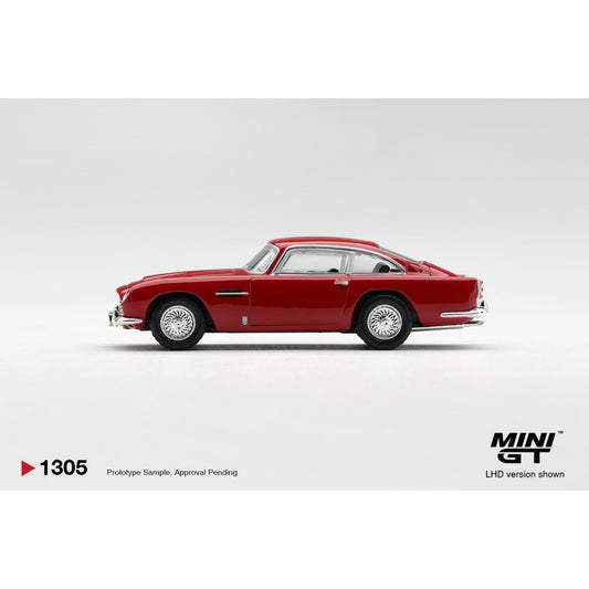 1/64 ASTON MARTIN DB5 FIESTA RED - Mini GT - MGT01305