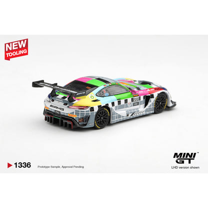 1/64 MERCEDES-AMG GT3 NO.888 MERCEDES-AMG TEAM GMR MEGUIARS BATHURST 12 HOUR 2025 - Mini GT - MGT01336
