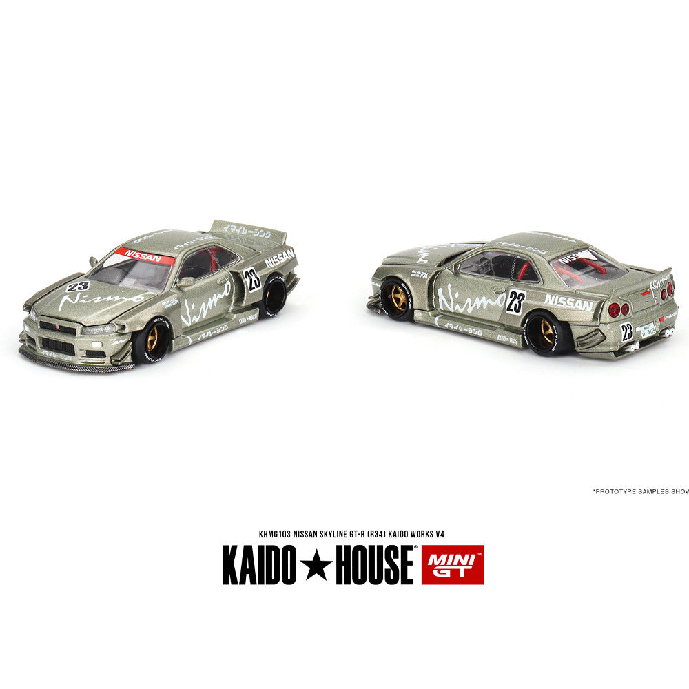 1/64 - NISSAN SKYLINE GT-R (R34) KAIDO WORKS V4 - MGTKHMG103