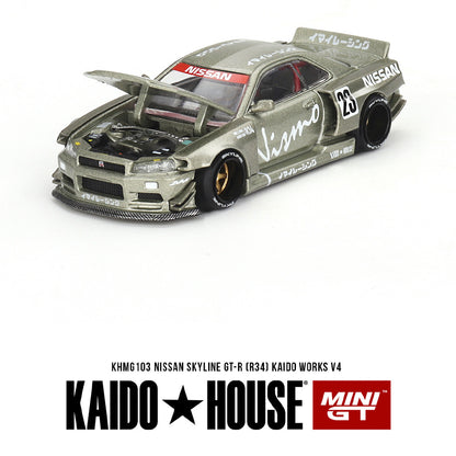 1/64 - NISSAN SKYLINE GT-R (R34) KAIDO WORKS V4 - MGTKHMG103