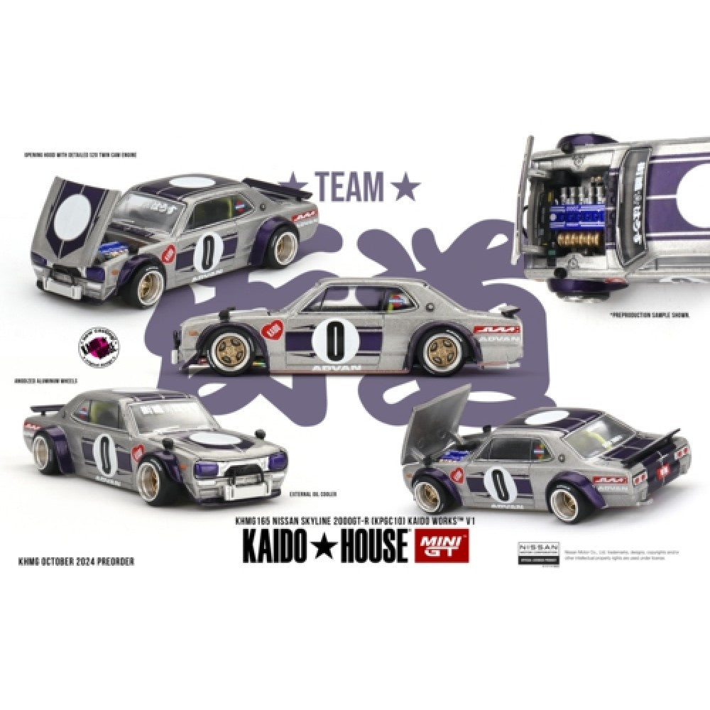 1/64 NISSAN SKYLINE GT-R (KPGC10) KAIDO WORKS V1 (NEW CASTING) - MGTKHMG165