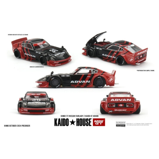 1/64 NISSAN FAIRLADY Z KAIDO GT ADVAN - MGTKHMG172