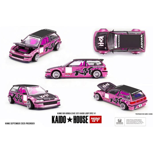 1/64  HONDA CIVIC (EF) KAIDO LOOP SPEC V1 - MGTKHMG198