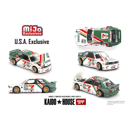 1/64 BMW M3 KAIDO WORKS LARRY CHEN V1 USA EXCLUSIVE- MGTKHMG217