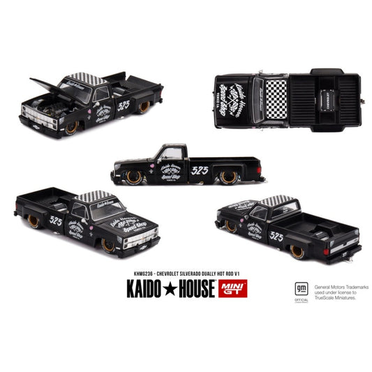 1/64 CHEVROLET SILVERADO DUALLY HOT ROD V1 - MGTKHMG236