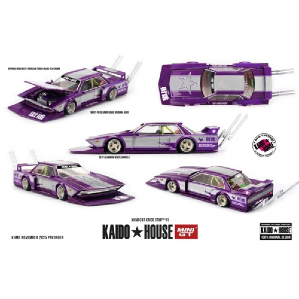 1/64 KAIDO STAR V1 (NEW CASTING) - Mini GT - MGTKHMG247