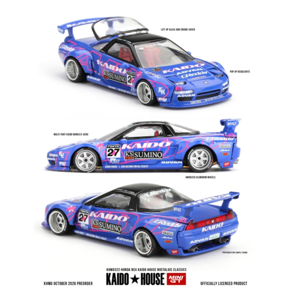 1/64 HONDA NSX KAIDO HOUSE NOSTALGIC CLASSICS - Kaido House - MGTKHMG322 *** Pre Order ***