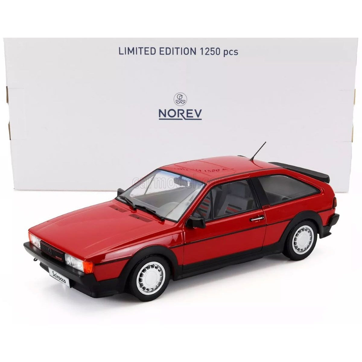 1/18 - VOLKSWAGEN - SCIROCCO II GTX 16v 1988 - RED - 1250 pcs - 188630