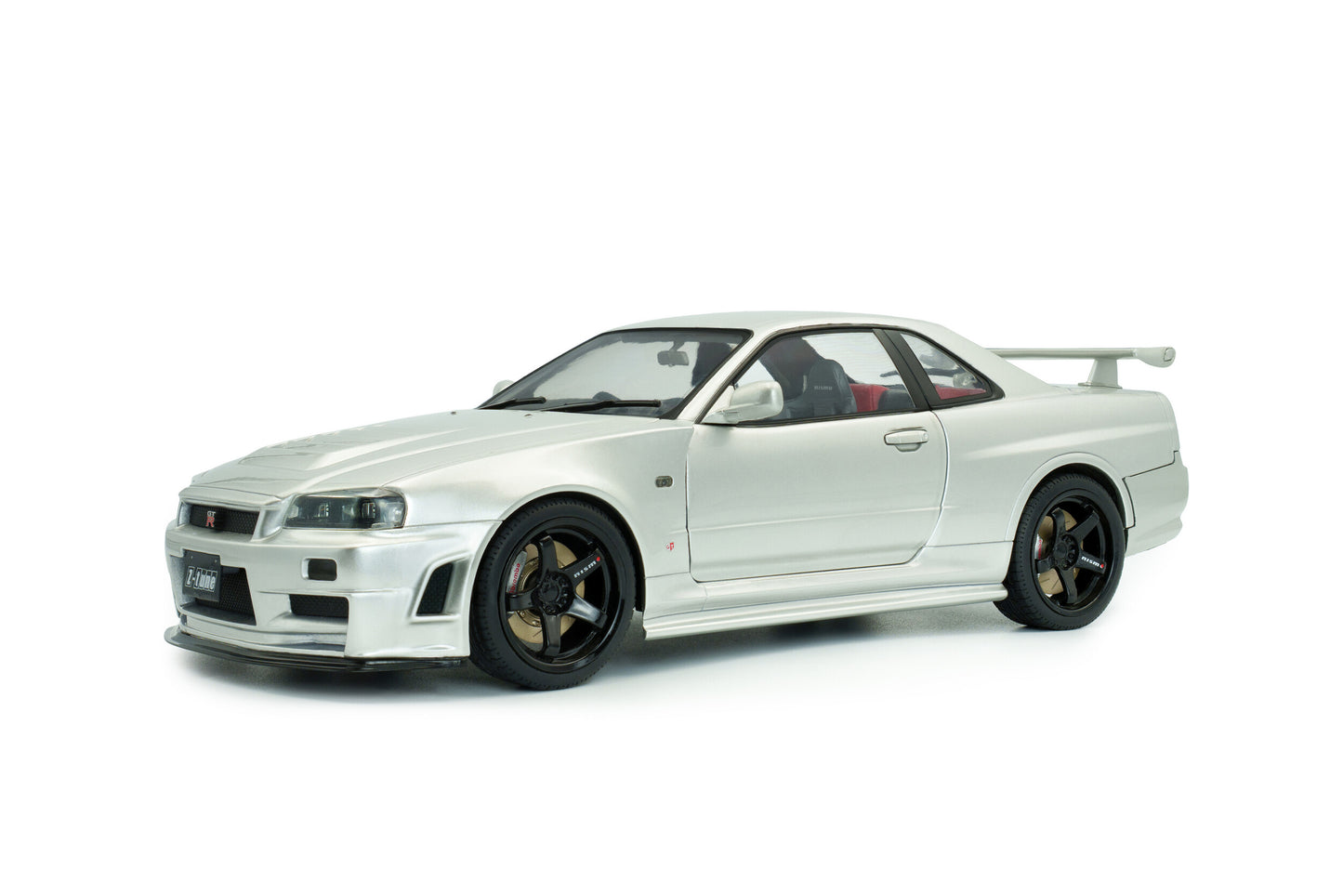1/18 - Nissan Skyline (R34) GT-R Z Tune Silver 1999 - Solido 1804312