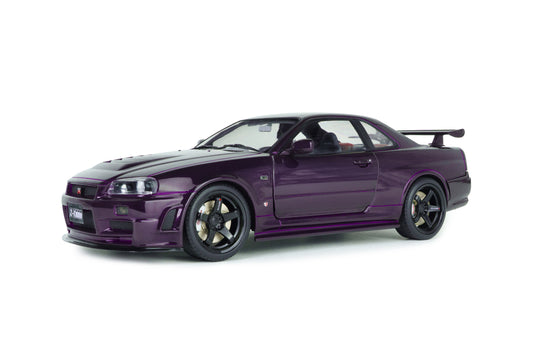 1/18 - Nissan Skyline (R34) GT-R Z Tune Midnight Purple 1999 - Solido 1804311