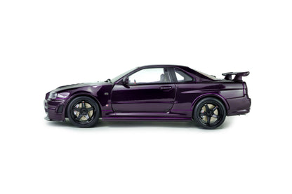 1/18 - Nissan Skyline (R34) GT-R Z Tune Midnight Purple 1999 - Solido 1804311