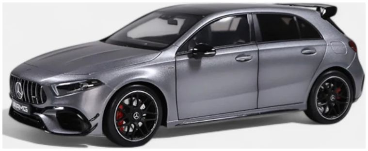 1/18 - Mercedes AMG A 45 S 4MATIC+ Mountain Grey - NZG - 1069/52