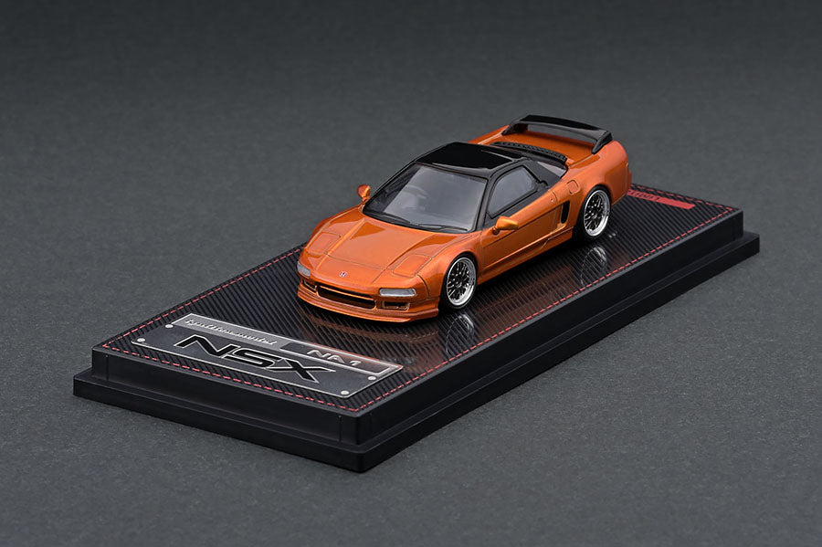 1/64 Honda NSX (NA1), orange metallic - Ignition Models - IG1942