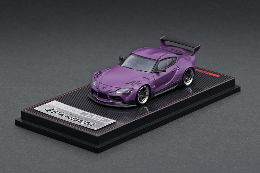 1/64 Toyota Pandem Supra A90, matt purple - Ignition Models - IG2335