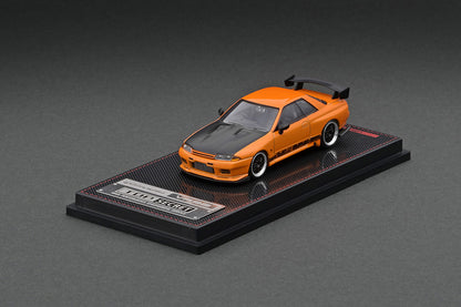 1/64 Nissan GT-R (VR32) Top Secret, yellow/orange - Ignition Models - IG2397