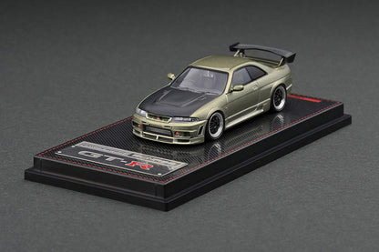 1/64 Nismo R33 GT-R Green Metallic - Ignition Models - IG2505