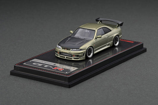 1/64 Nismo R33 GT-R Green Metallic - Ignition Models - IG2505