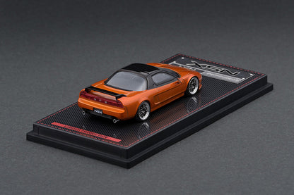 1/64 Honda NSX (NA1), orange metallic - Ignition Models - IG1942