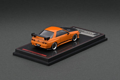 1/64 Nissan GT-R (VR32) Top Secret, yellow/orange - Ignition Models - IG2397