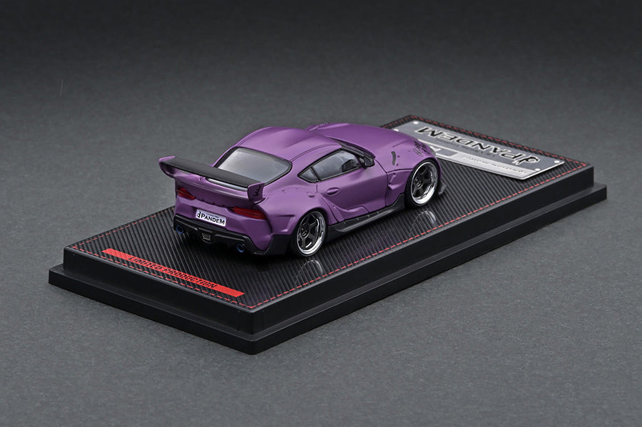 1/64 Toyota Pandem Supra A90, matt purple - Ignition Models - IG2335