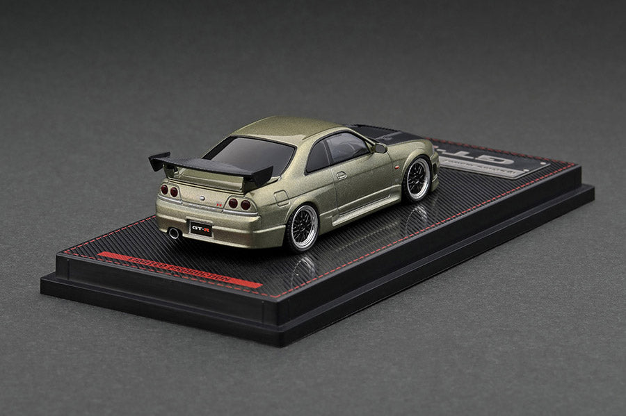 1/64 Nismo R33 GT-R Green Metallic - Ignition Models - IG2505