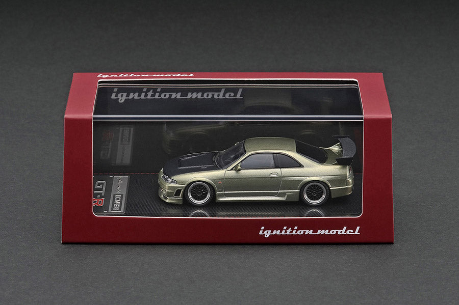 1/64 Nismo R33 GT-R Green Metallic - Ignition Models - IG2505