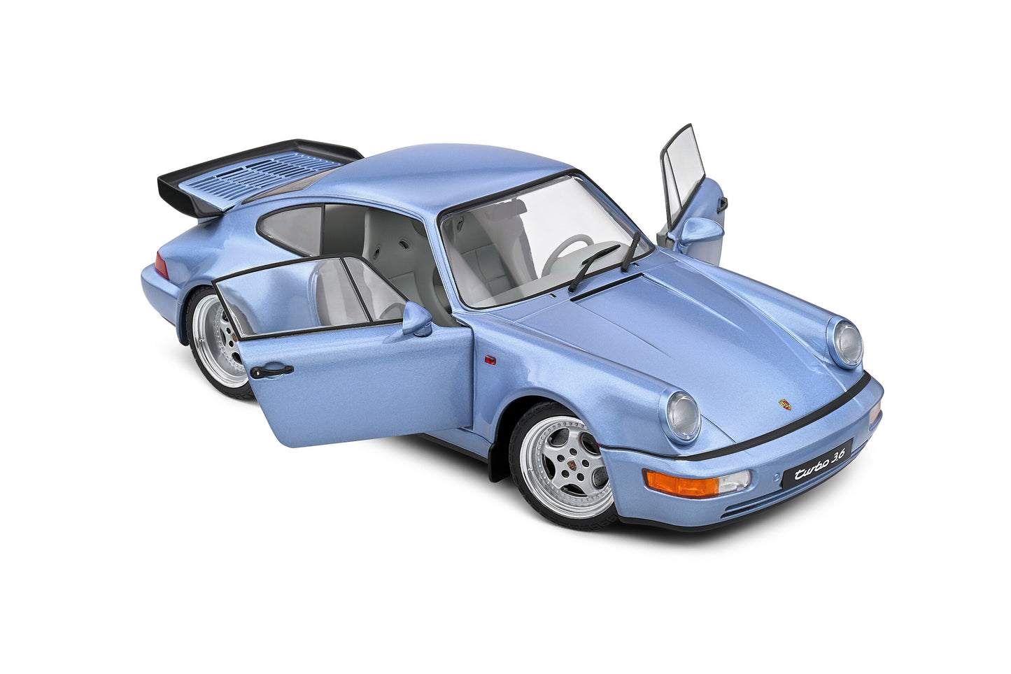 1/18 - Porsche 911 (964) Turbo Blue 1990 - S1803408