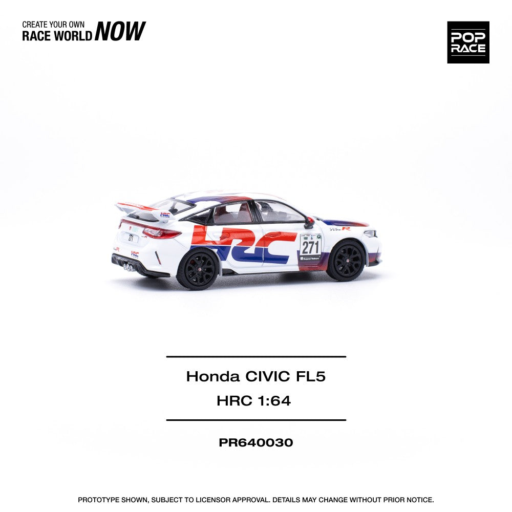 1/64 HONDA CIVIC TYPE-R (FL5) TCR - HRC- Poprace - PR640030