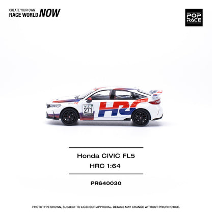 1/64 HONDA CIVIC TYPE-R (FL5) TCR - HRC- Poprace - PR640030