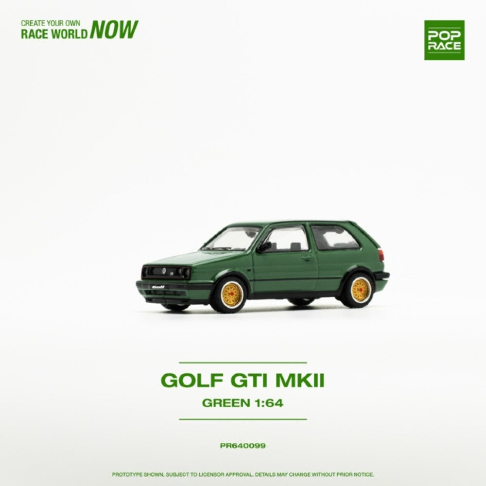 1/64 GOLF GTI MKII OAK GREEN - PR640099