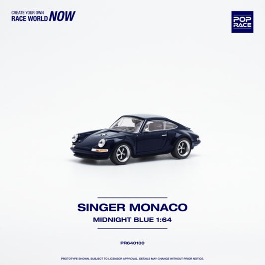 1/64 SINGER MONACO (MIDNIGHT BLUE) - PR640100