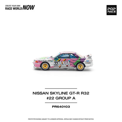 1/64 Nissan Skyline GT-R R32 #22 Axia Group A - Poprace PR640103