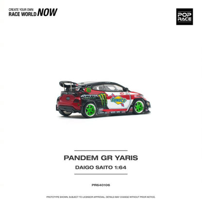 1/64 PANDEM GR YARIS DAIGO SAITO - PR640106