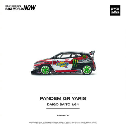 1/64 PANDEM GR YARIS DAIGO SAITO - PR640106